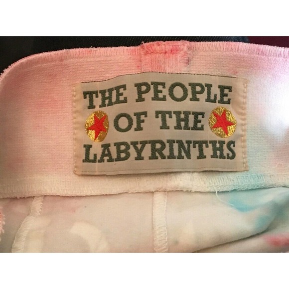 The People of the Labyrinths Tie Dye Leggings - Picture 9 of 10